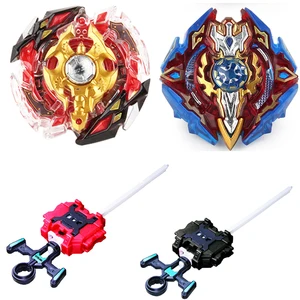 Funny Joy B-100 Beyblade Burst Starter Bey Blade Blades Metal Fusion Bayblade with Launcher Battling Top