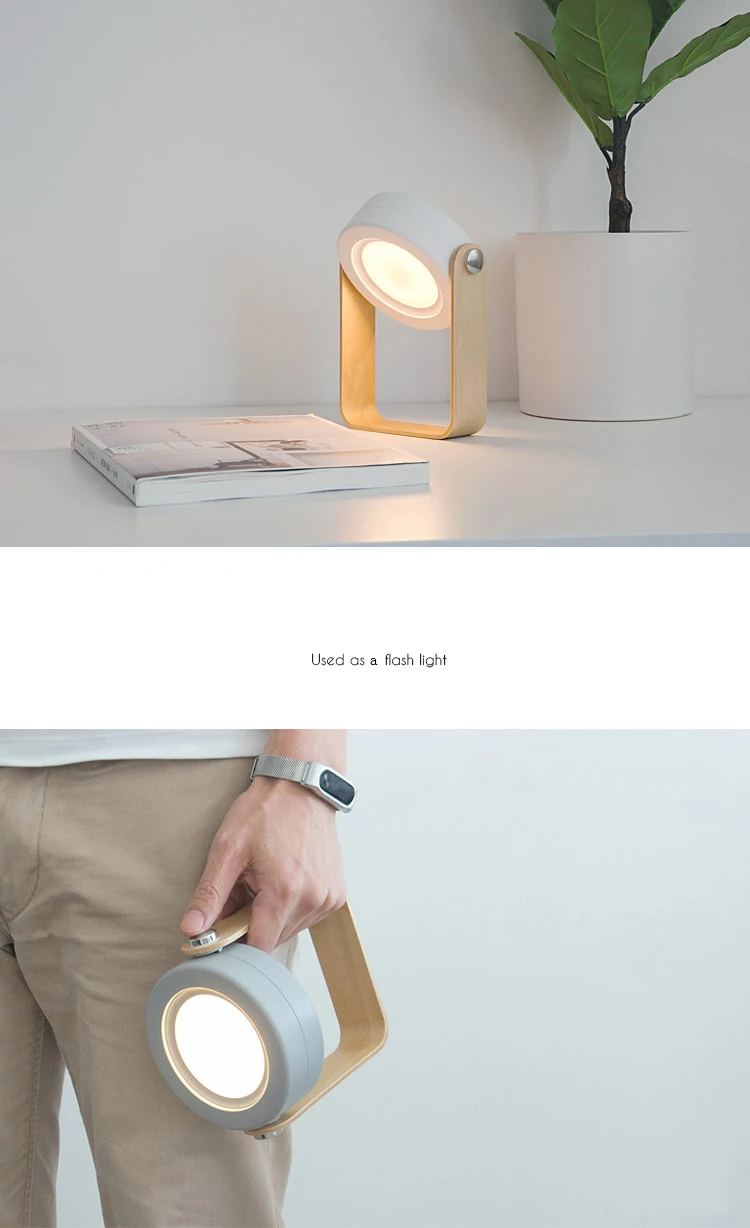Viagem de Acampamento Lâmpada de Leitura Criativo Multifuncional Lanterna Portátil Dobrável Usb Levou Secretária Casa Luz Noturna Dimmer Led 7 Noturna Lanterna Lâmpada De Leitura Dimmer
