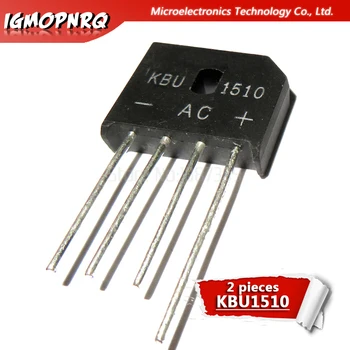 

2pcs KBU1510 KBU-1510 15A 1000V diode bridge rectifier new original