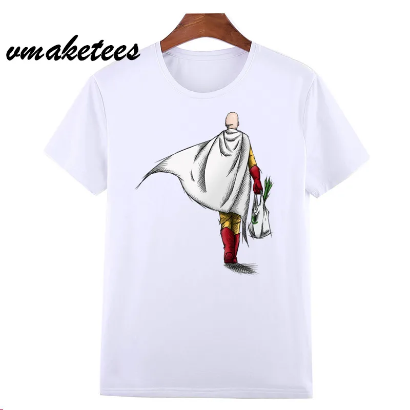

Hero Saitama One Punch Man Oppai Funny T-shirt Summer Short Sleeve O-Neck Men And Women T Shirt HCP4549