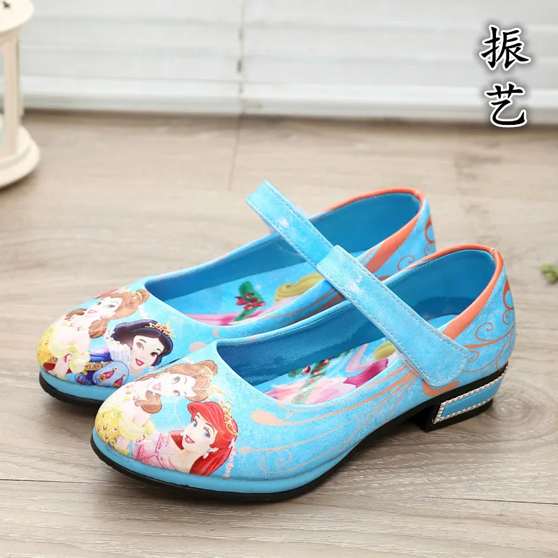 

Spring New Children's Heel Shoes Fashion Style Girls Princess Shoes Kids Cute Summer Shoes wholesale