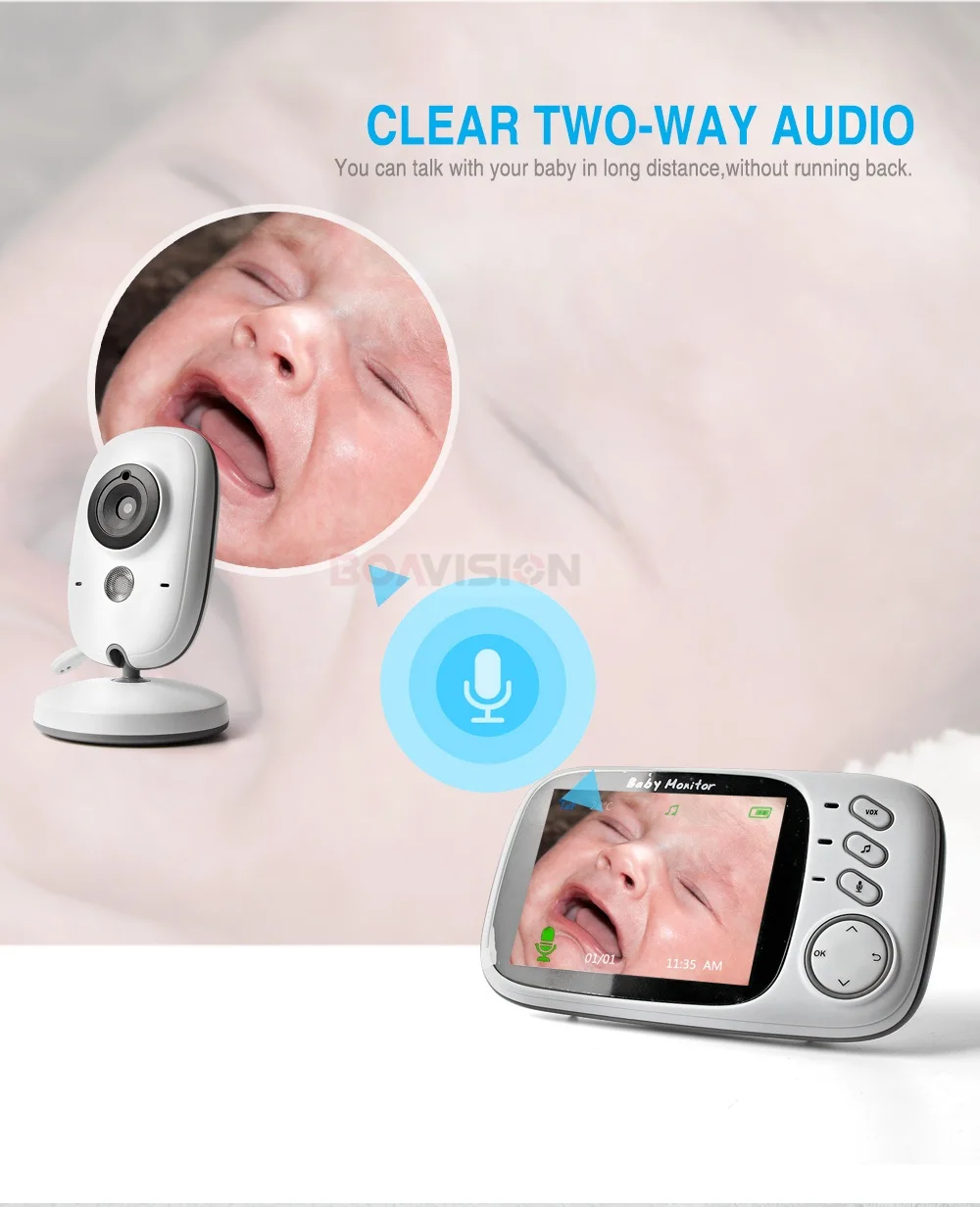 03 two way audio baby monitor