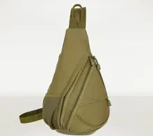 Al aire libre Táctico Impermeable Pecho Sling Pack de Crossbody bolsos de Hombro Del Deporte Hombre Paseo Al Aire Libre Senderismo Viaje Camping Mochila Bolsa