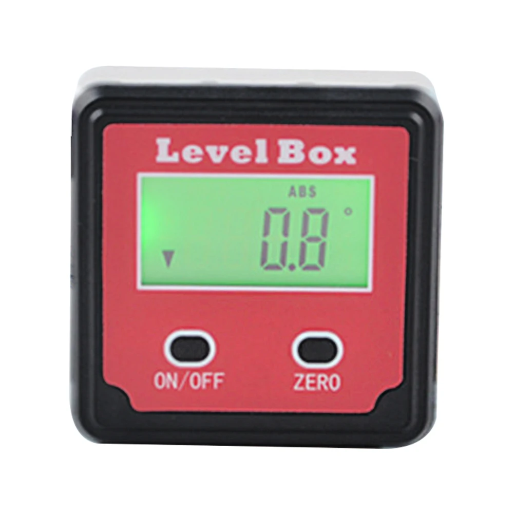 

Finder Base Inclinometer Protractor Digital Angle Level Box Magnetic Bevel