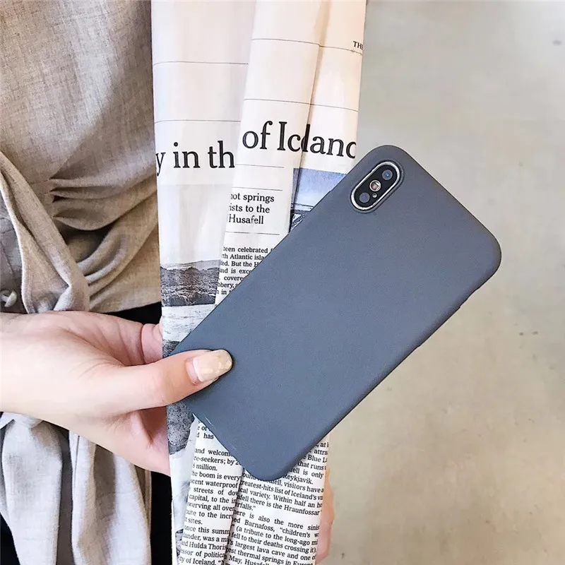 Мягкий чехол карамельного цвета для телефона Xiaomi Mi 8 9 SE A2 lite F1 на Redmi 8A 4x5 Plus 6A Note 5 7