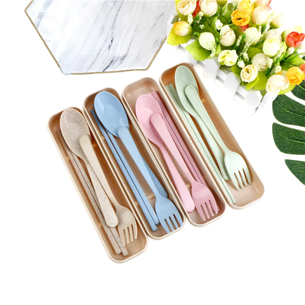 Outdoor Travel Kitchen Gadgets Bento Box Bento Adult Cutlery Travel