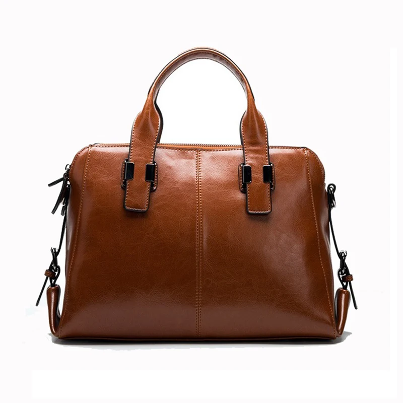 Beste LUYO Echte Natuurlijke Lederen Dames Luxe Handtassen Vrouwen Lederen Tassen Voor Vrouwen Bakken Messenger Bag Hign Kwaliteit Designer