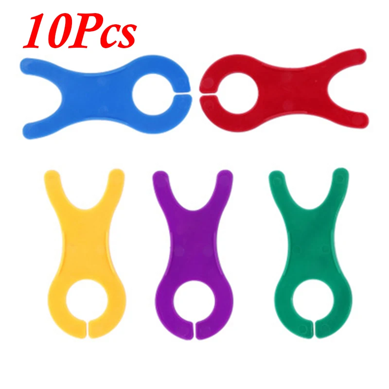 20 Pieces Large Yarn Bobbins Spool Weave Winder Tool Cross Stitch Bobbin Organizer Thread Holder in 5 Colors