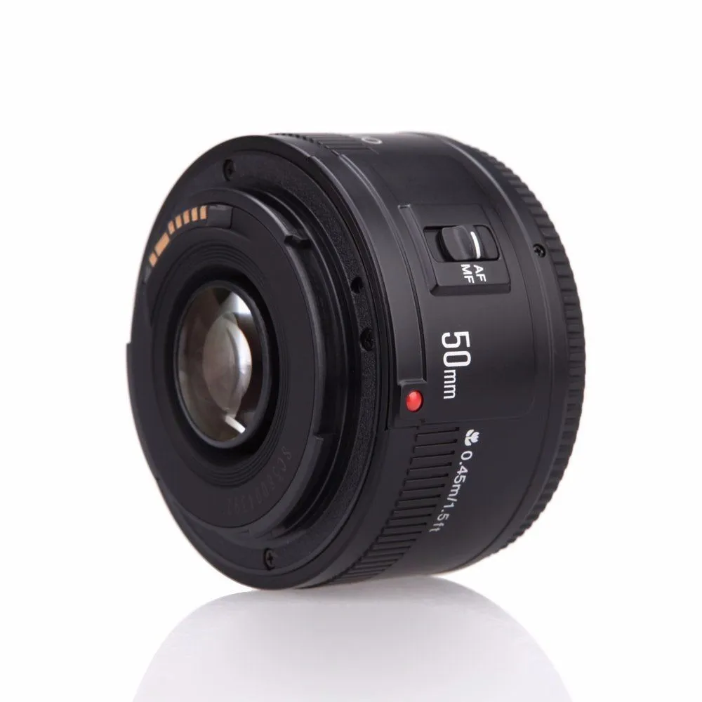YONGNUO YN фиксированный EF YN50mm/YN35mm апертура AF Автофокус Объектив камеры 1:1. 8 стандартный основной объектив для Canon EOS
