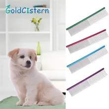 Высокое качество собака щенок кошка антистатические Расчёски и гребни для волос ряд питомец котенок длинноволосый собака гребень Уход за лошадьми инструмент для товары для собак