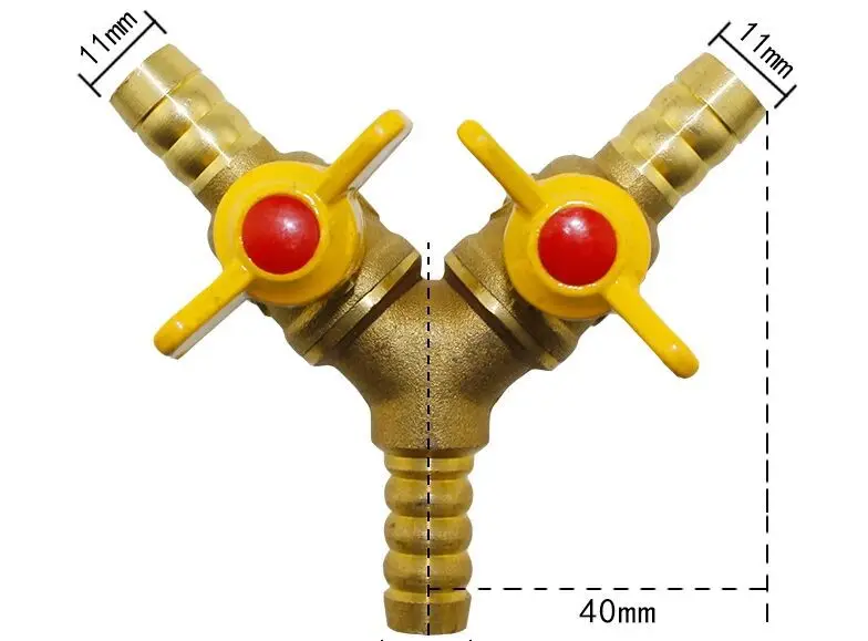 

free shipping G 1/2" Pipe Thread Tees - tee fem outlets Ball Valve