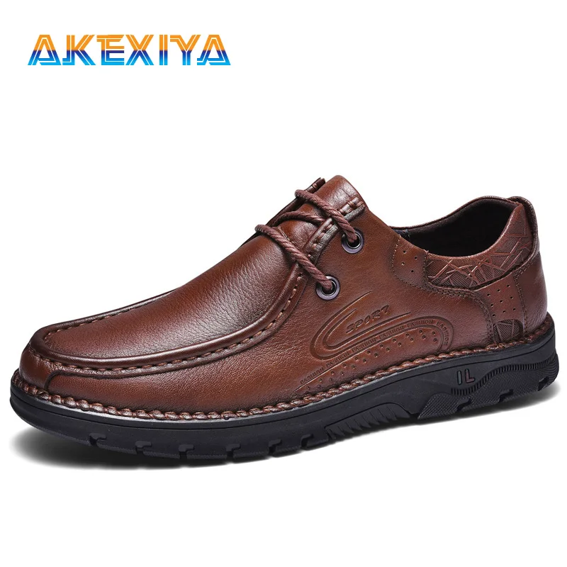 

2019 Men Casual Leather Shoes Formal Wedding Leather Shoes Business Casual Office Men's Flats Oxfords Big Size Men Dress Shoes