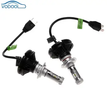 

2pcs X3 Series LED Car Headlight IP65 Fog Lamp Light Automotive LED Headlamps DC9V-32V For 9006 9005 H7 H4 H11