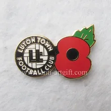 На заказ жесткая эмаль united football нагрудные булавки Прекрасный Лев Спорт Металлические Значки для города кампании Высокое качество Позолоченные