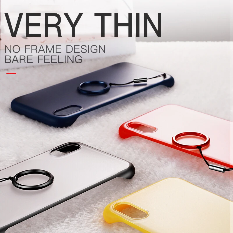 Тонкий Бескаркасный чехол для Huawei Mate 30 10 20X Honor 20 Pro 9X P30 P20 V20 View X жесткий матовый