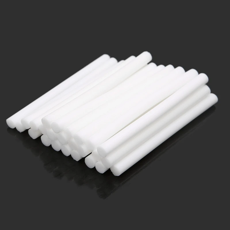 25pcs Hot Melt Glue Stick High Viscosity White 7mm For Diy Craft Toy