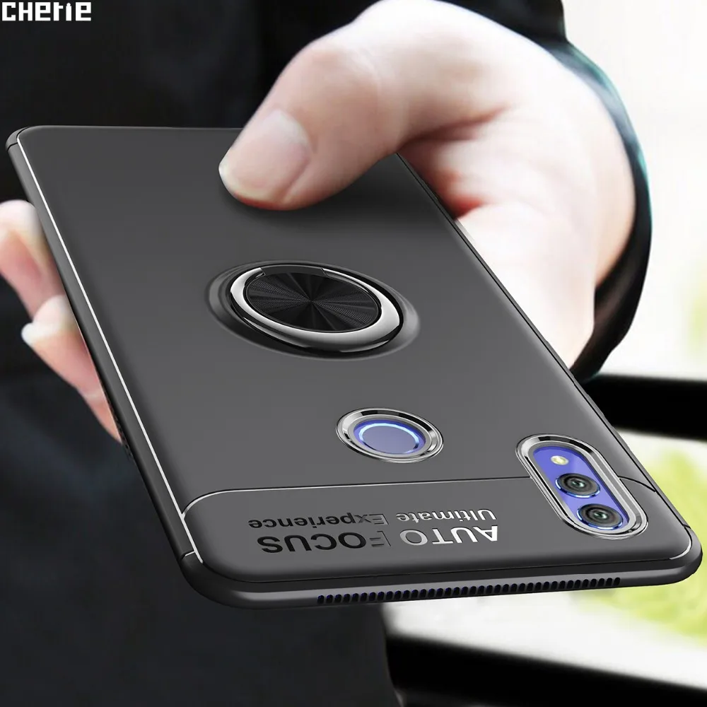 

Matte Cover For Huawei Honor Note 10 10 Lite 10 9i Case inger Ring Holder TPU Soft Silicone Case For Huawei Maimang 6 Nova 2i
