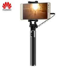 Оригинальный Huawei Honor проводной палка для селфи монопод проводной Выдвижная ручной выдержки для Huawei iPhone Android смартфон