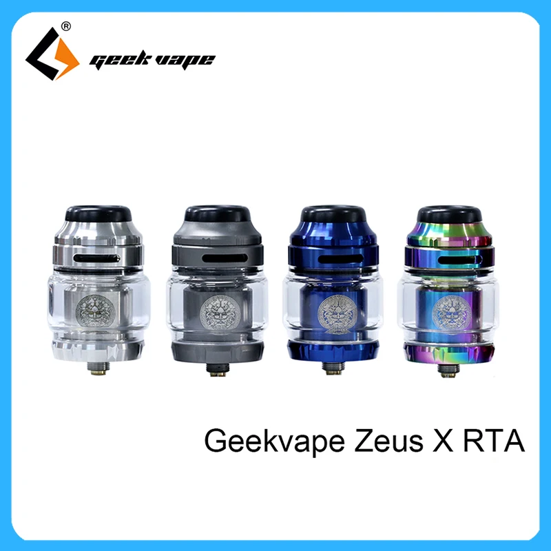 Vape tank Geekvape Zeus X RTA 4.5ml tank capacity with 810 Delrin drip tip Ecigarette atomizer vs zeus dual/ AMMIT MTL