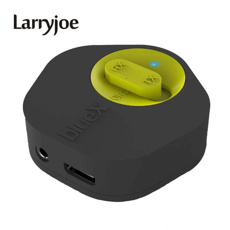 Larryjoe 2 в 1 беспроводной Bluetooth 4,1 Hifi стерео преобразователь звука и приемник адаптер с 3,5 мм стерео выходом