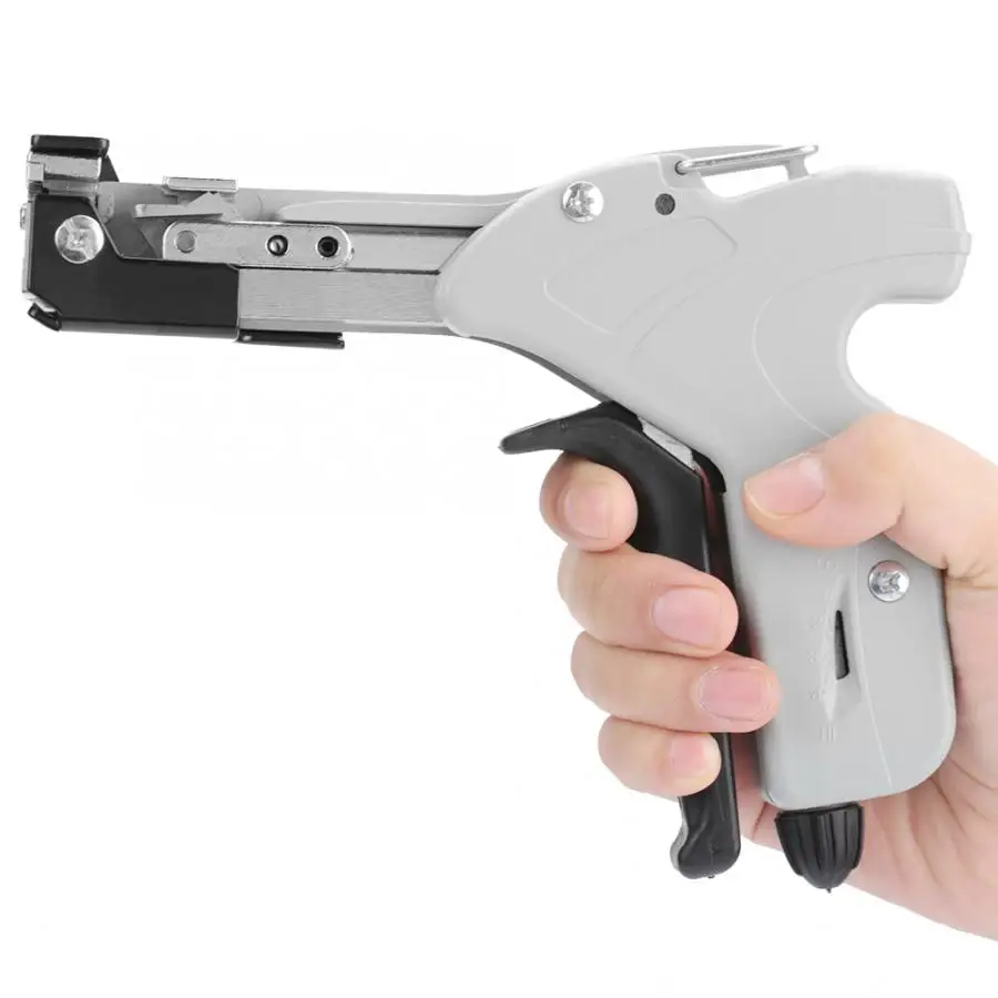

Stainless Steel Cable Tie Gun Adjustable Tension Fastening Tool Automatic Cutter Fastening Tool