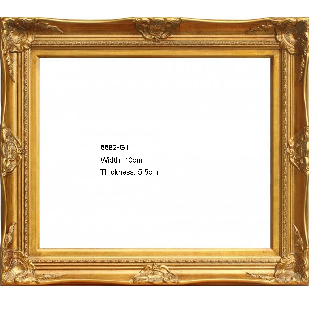 

Custom photo frames for oil painting and prints for wall art framework
