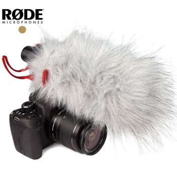 Professional Rode VIDEOMIC Camera Mounted