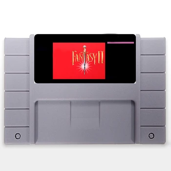 

Fantasy II 2 16 bit Big Gray Super Game Card For NTSC Game Player US Version
