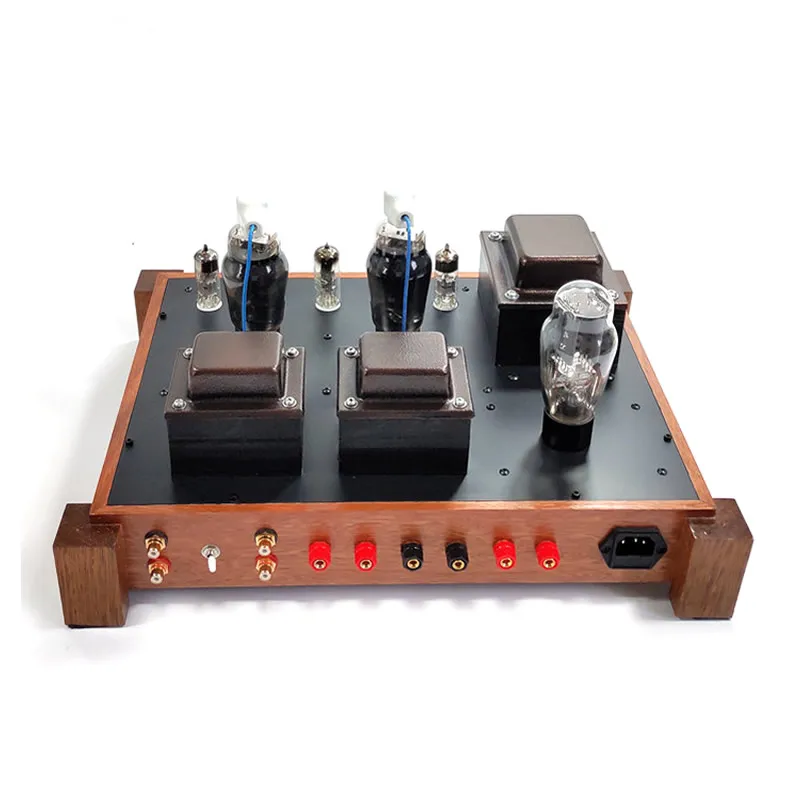 

EF85 push FD422 direct heat amplifier, tube amp 10W*2 HIFI single-ended class A power amplifier, low distortion, sensitivity