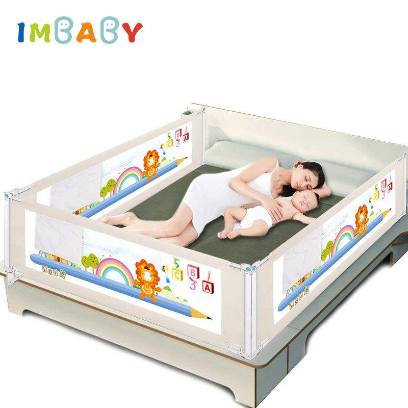 

IMBABY Baby Bed Fence Barrier Bed Fence child Barrier for beds Crib Rails Security Fencing for Children Guardrail Kids playpen