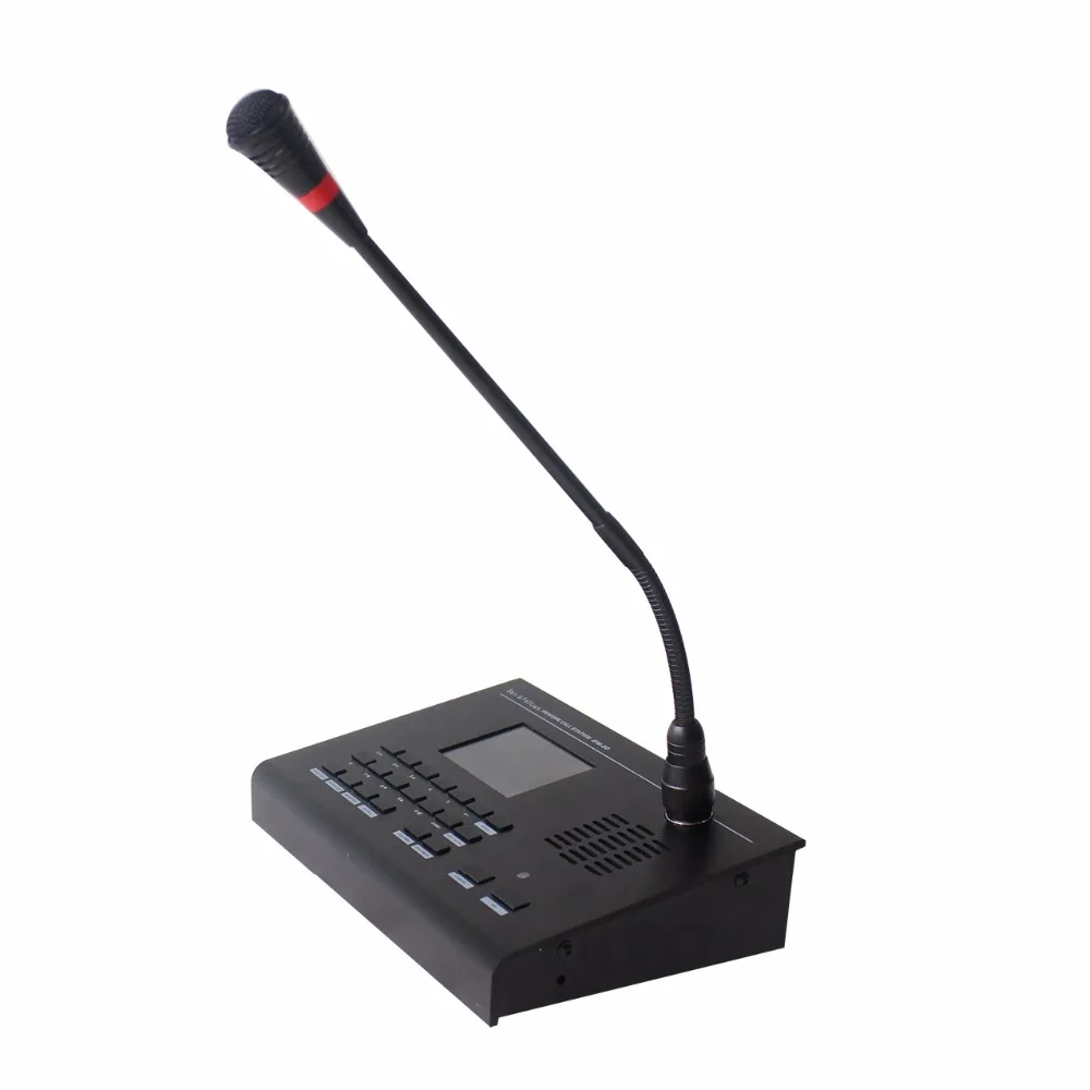 

BEN & FELLOWS 520103 SIP System Call Station Network Paging Microphone with button Supporting Zone Paging