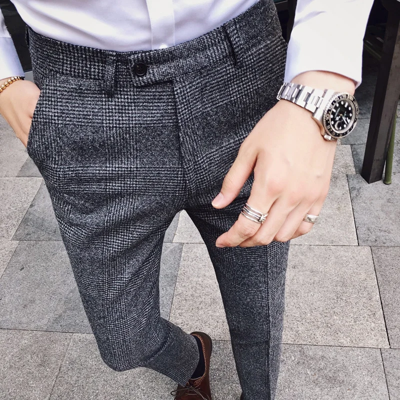 Trousers Slim Fit Formal Pants For Men British Style Dress Pants Mens 2019 Suit Pants Pantalones Hombre Mens Perfume Masculino Trousers Slim Fit Formal Pants For Men British Style Dress Pants Mens 2019 Suit Pants Pantalones Hombre Mens Perfume Masculino