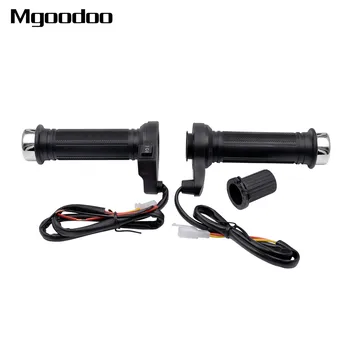 

7/8" Motorcycle Handlebar Electric Hot Heated Grips Handle Handlebar Warmer With Accelerator Cards Three Gears Regulating Switch