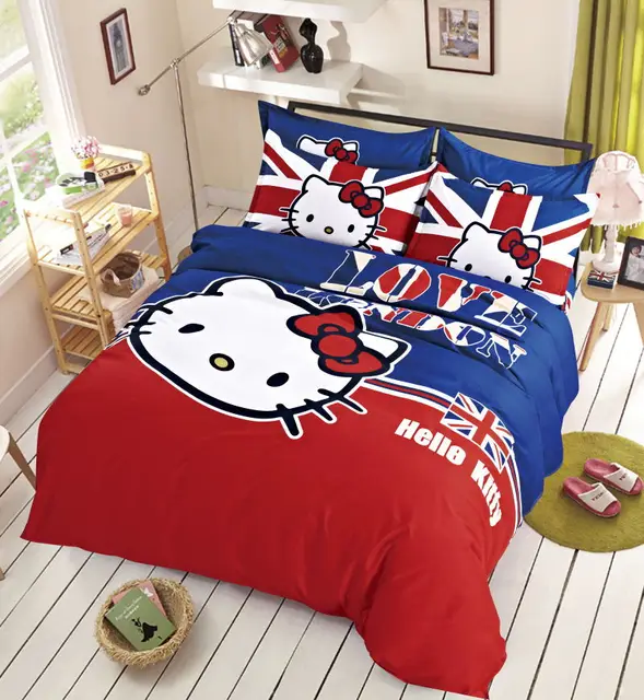 cartoon bedding sets Twin/full/Queen Size Cartoon characters theme 3pcs