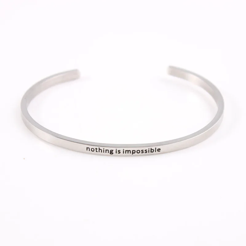 bracelet (123) nothing is impossible