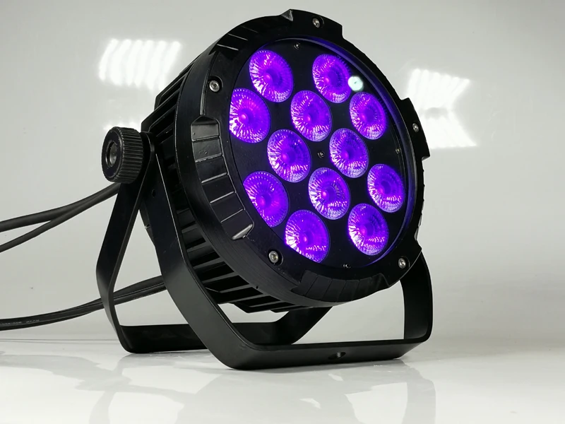 8 шт. в партии, 12x18 Вт rgbwa УФ 6in1 водонепроницаемый led par светильники dmx512 светодиодные par свет профессиональный на открытом воздухе водонепроницаемое оборудование