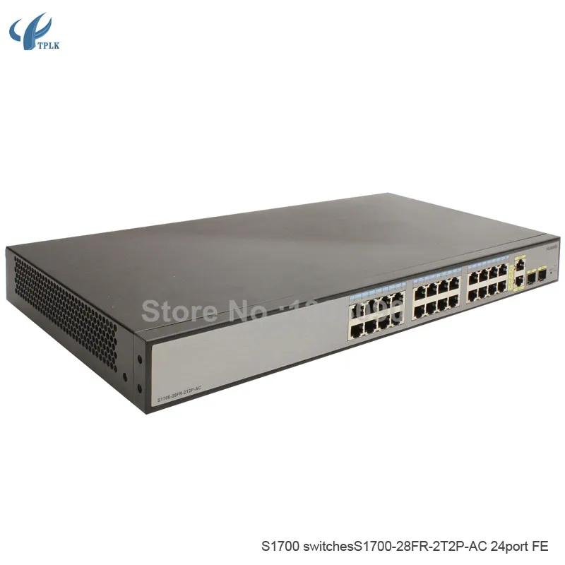 S1700 switchesS1700-28FR-2T2P-AC 24port FE 3