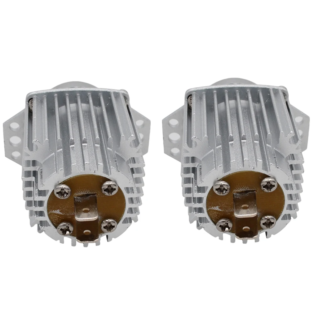 SUKIOTO 1 Pair 80W Angel Eyes E90 led marker E91 LED DRL white 6500K marker E90 led angel halo rings emblem 325 328 335 06-08 0(6)
