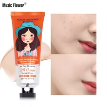Официальная музыка цветок корейский BB крем Свежий Нежный яркий милый макияж База долго носить влаги водостойкий осветить основа