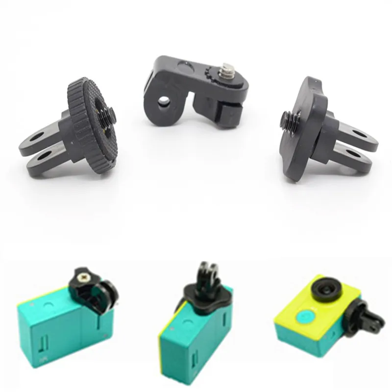 1 4 Connecter Mini Tripod Adapter Mount for Gopro Hero 5 4 3 Sj4000 Xiaomi Yi