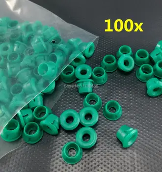

100X / PACK Side Skirt Sill Moulding Rocker Clips Green Plastic Grommets For Bmw e32 e30 e90 e87 e46 e36 E93 E93N