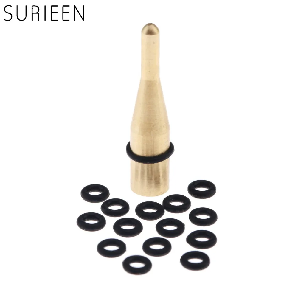 Professional 1Pc Brass Darts Aluminum Shaft O Ring Installer Dart Tools Dart Accessories With 100pcs Rubber O Ring 2mmX4mm