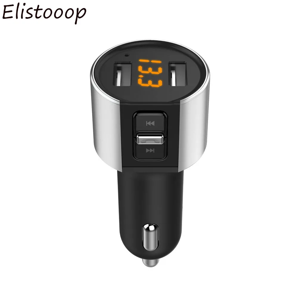 Беспроводной fm передатчик автомобиля USB Mp3 Bluetooth Aux аудио плеер автомобильный
