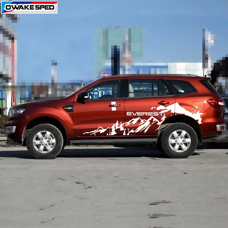 Виниловая наклейка для Ford Everes 2015 2016 2017 внедорожник|Наклейки на автомобиль| |