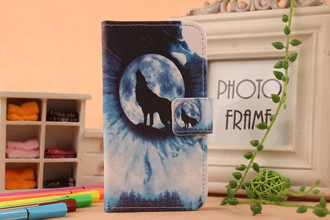 

Multicolor Cartoon High Quality Flip Cover Skin Pouch With Card Slot Colorful PU Leather Case Phone Case For BQ Aquaris E4.5