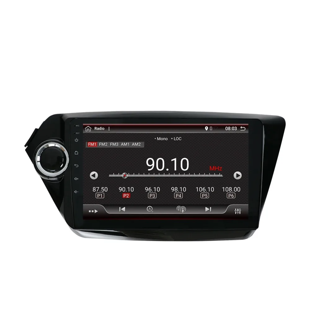 Clearance Bosion android 8.1 car dvd player radio for kia k2 Rio 2010 2011 2012 2013 2014 2015 2016 2017 radio stereo dvd gps navigation 1
