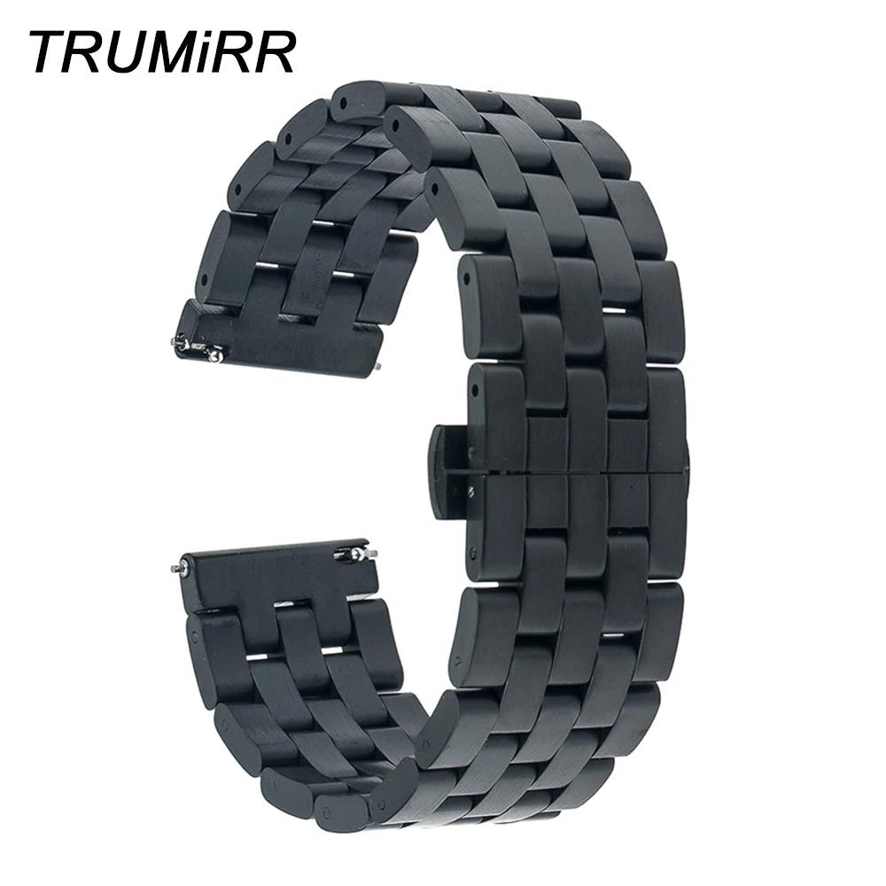 Quick Release Stainless Steel Watchband 20mm For Samsung Gear Sport Sm