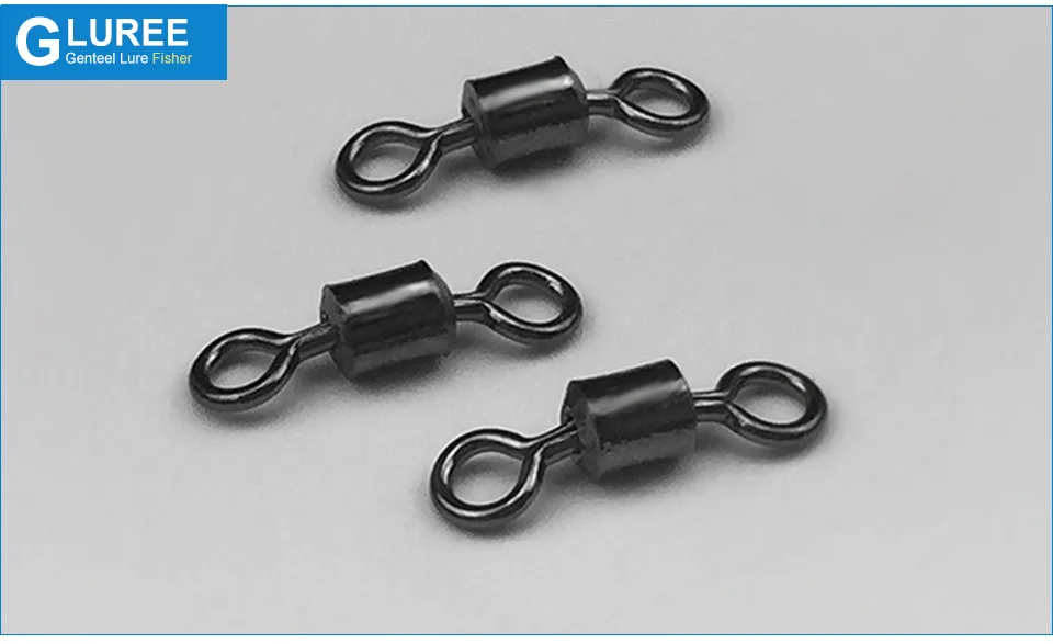 GLUREE-50PcsLot-Stainless-Steel-8-Word-Loop-Ball-Bearing-Swivel-Solid-Rings-Fishing-Connector-Accessories-Fishing-Tools_08