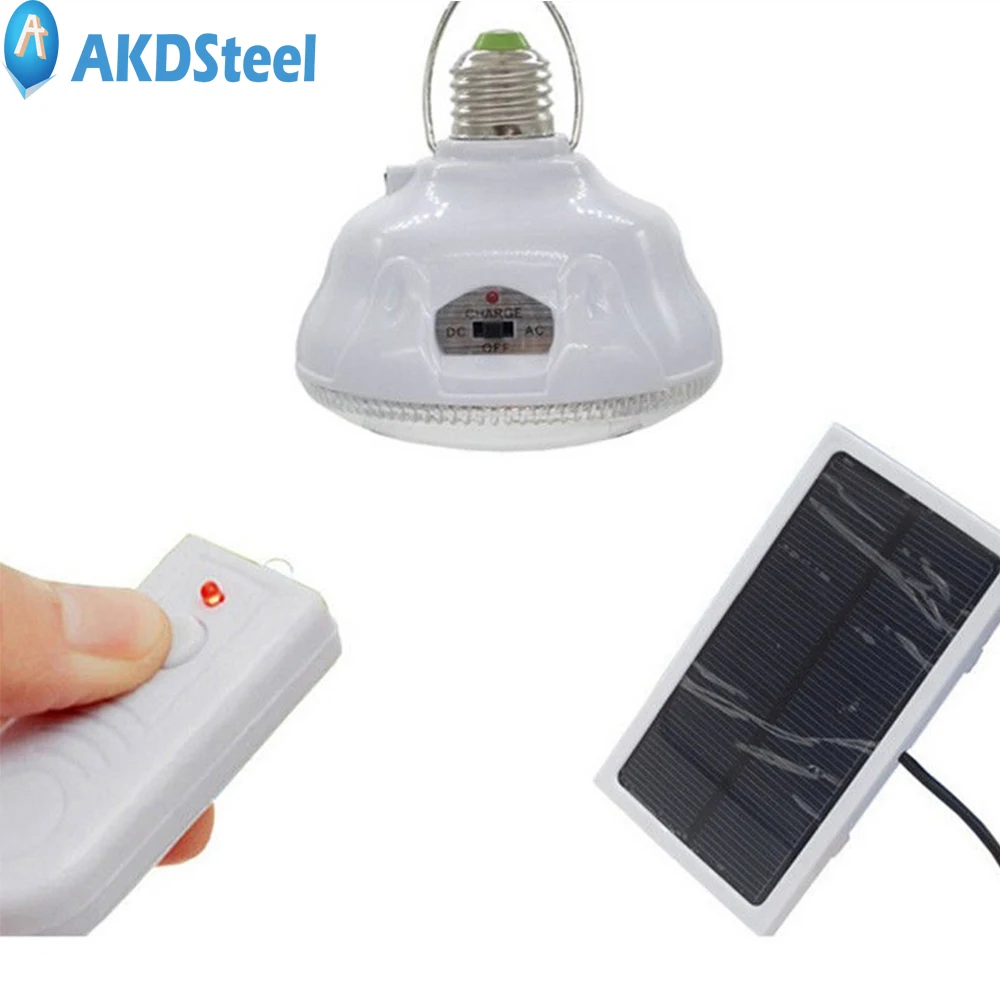 AKDSteel Solar Remote Control Emergency Lights Multi-functional Portable Super Bright Outdoor Lamp Hooking Hiking Fishing | Освещение