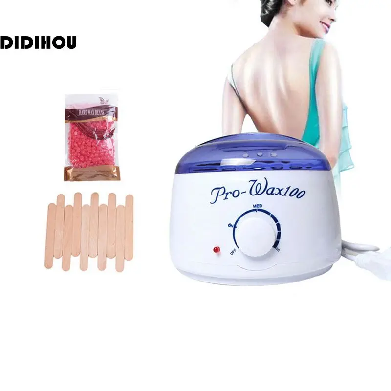 

DIDIHOU Professional Body Hair Removal Tools Mini SPA Hand Epilator Feet Paraffin Wax Heater Machine With Wax Bean Sticks